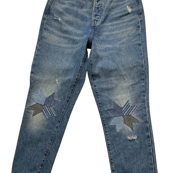 Old Navy Jeans Womens 4 Tall Button Fly OG Straight Extra High Rise Secret Slim - Picture 8 of 13